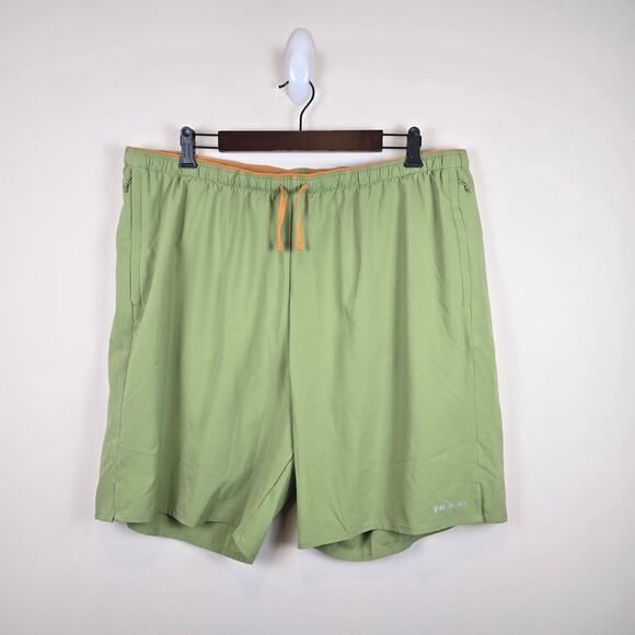 Patagonia Mens Multi Trails Shorts Size XXL 8" Inseam Buckhorn Green Lined 57602
